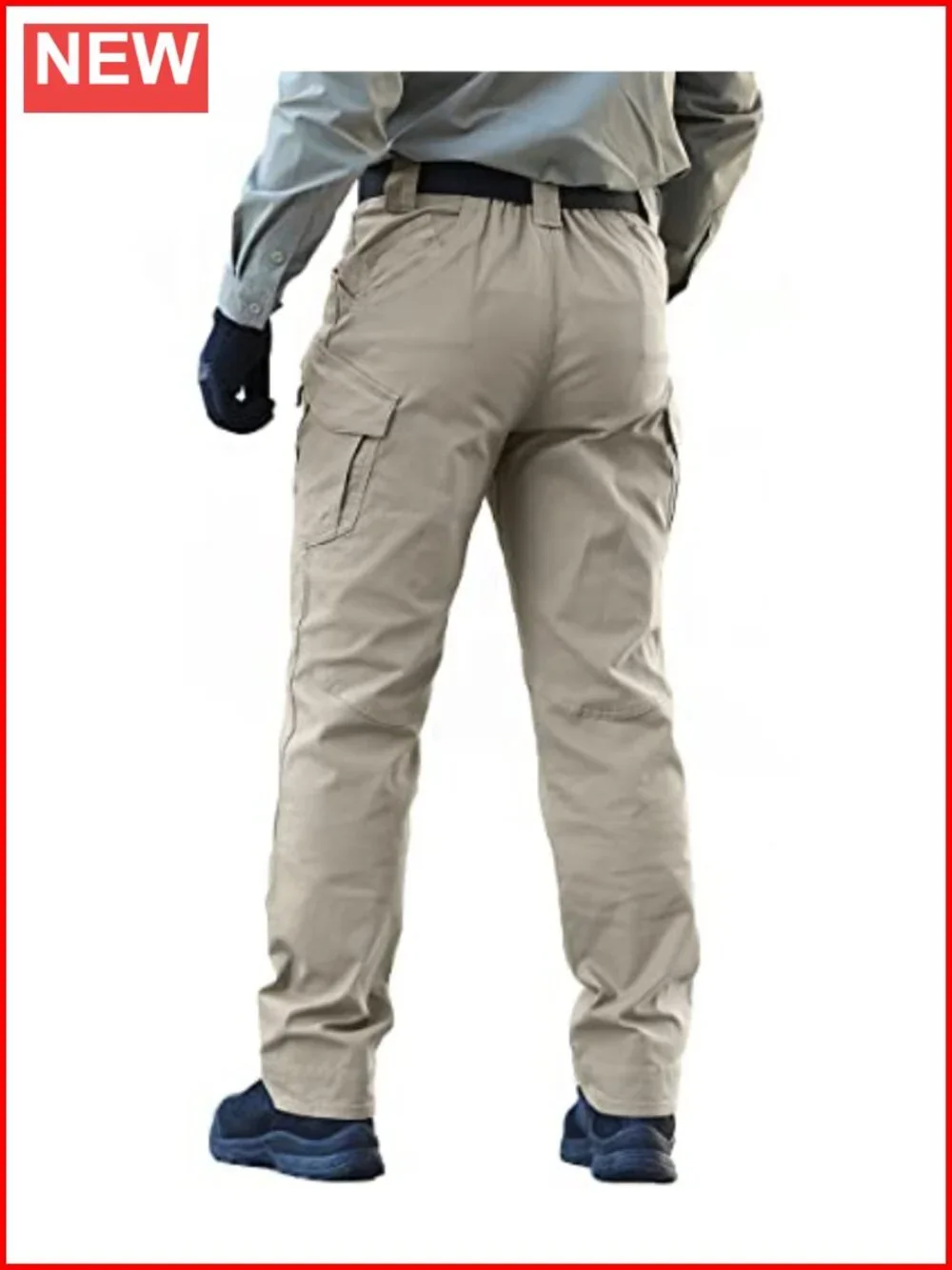 Men's Military Cargo Tactical Pants Ripstop Lightweight Cotton Stretch Combat